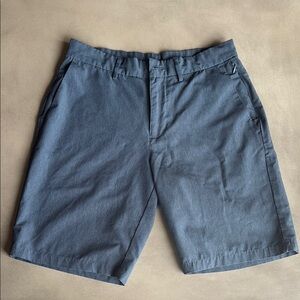 Old Navy Gray Flat Front Shorts